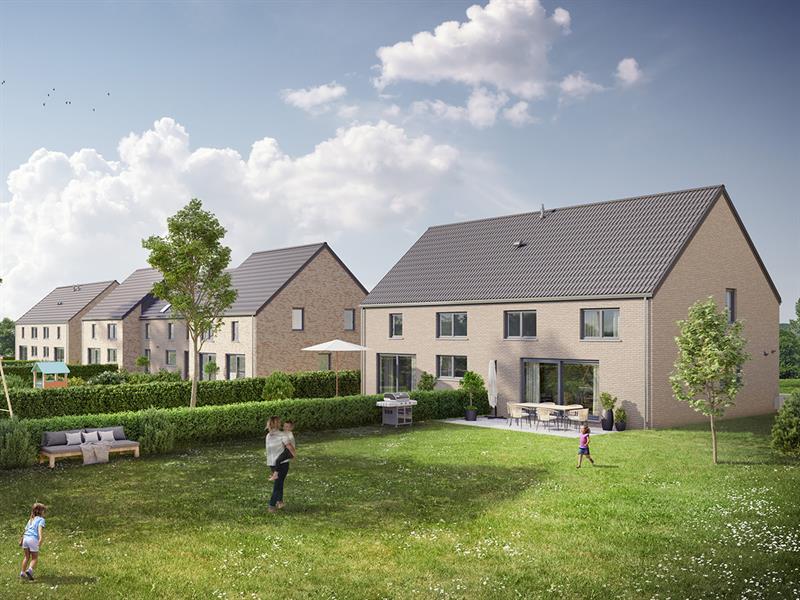 Maisons à vendre à Rumes - Façades arrières